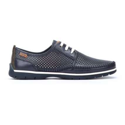 Men's Pikolinos MARBELLA Boat Shoes Blue | NZ B5QA219